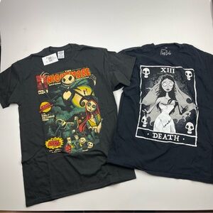 The Nightmare Before Christmas Comic Book T Shirts Size Medium Bundle